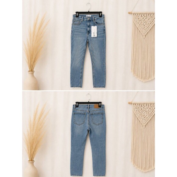 Zara Denim - Zara Light Wash Skinny Jeans Size 4 Stretch Denim Mid Rise